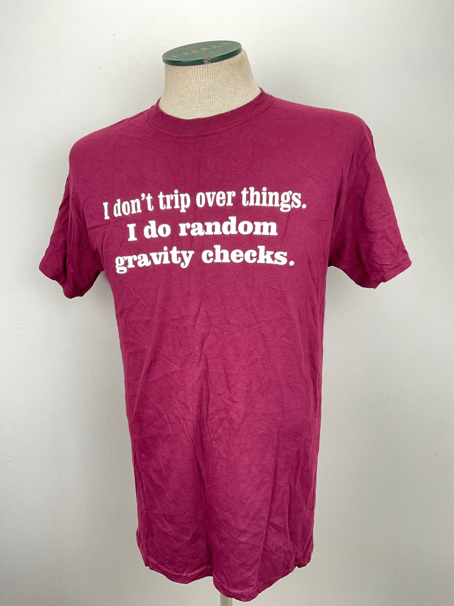 Camiseta Rojo vino Gildan