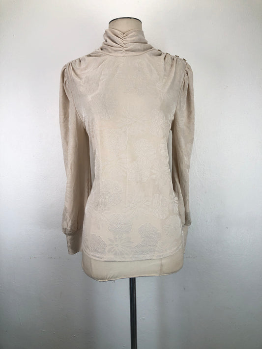 Blusa Crema de Flores Variangis
