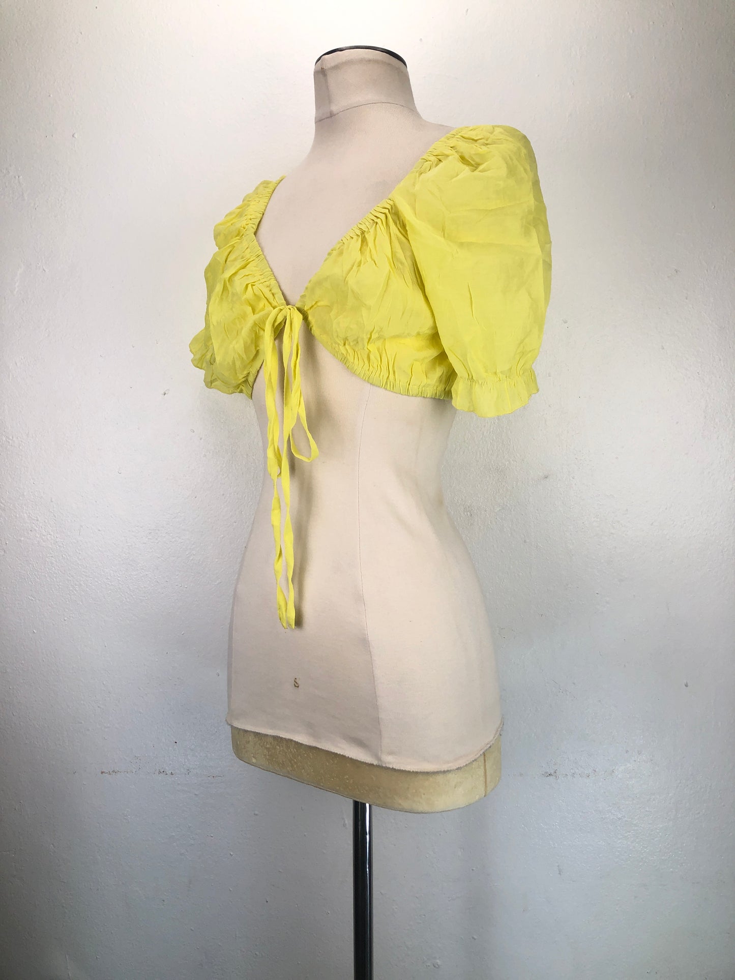 Blusa Amarillo Shein
