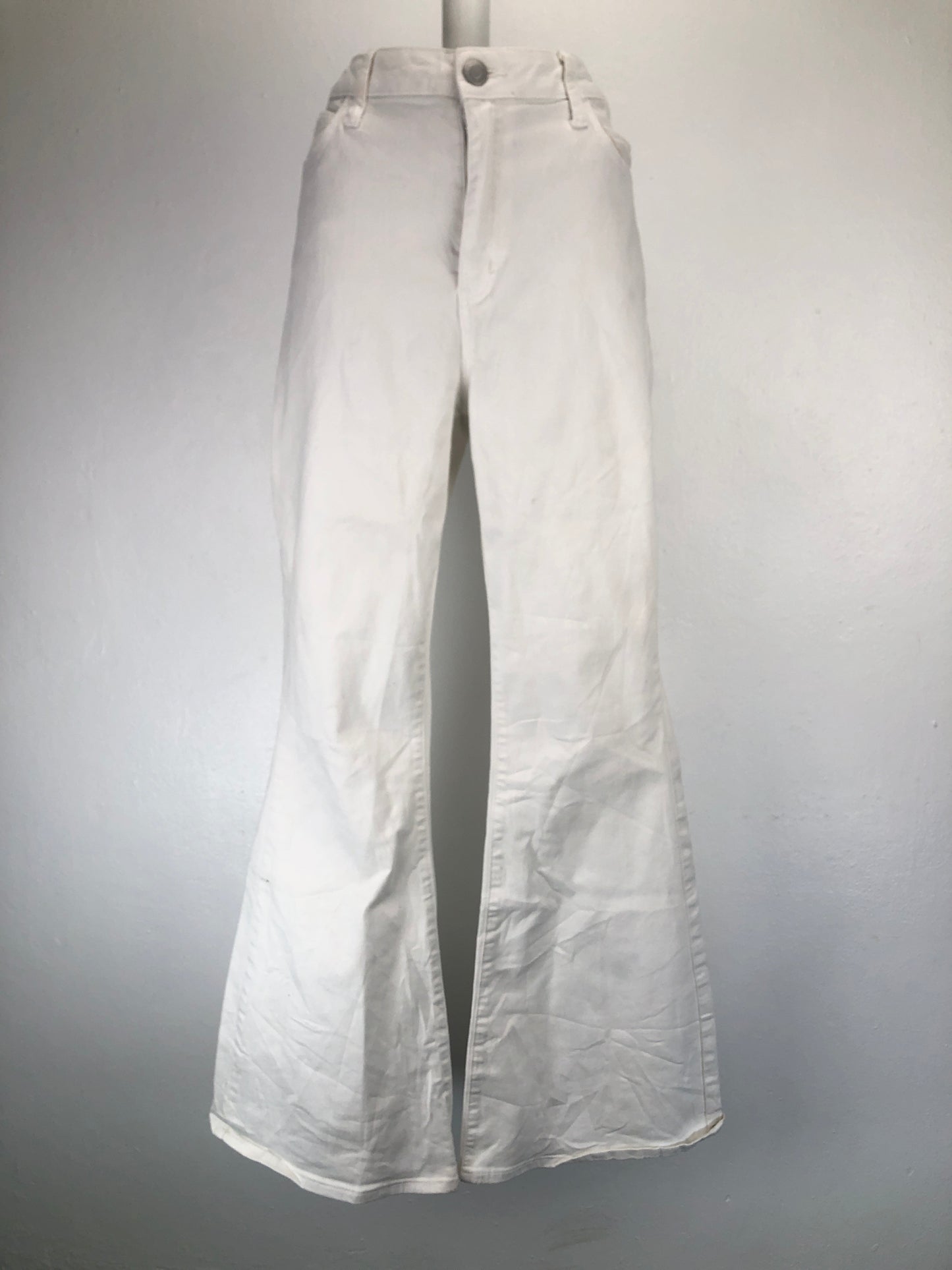 Pantalon Blanco Jeans Parazzo Flare