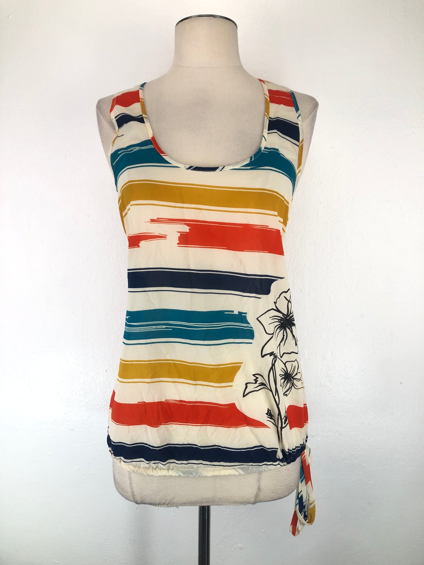 Blusa Multicolor de Rayas XXI