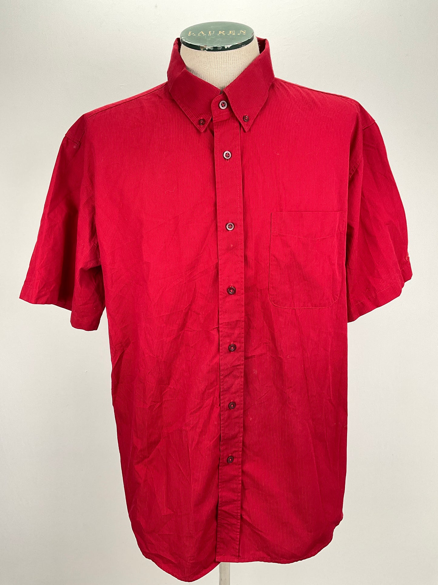 Camisa Rojo vino Barco