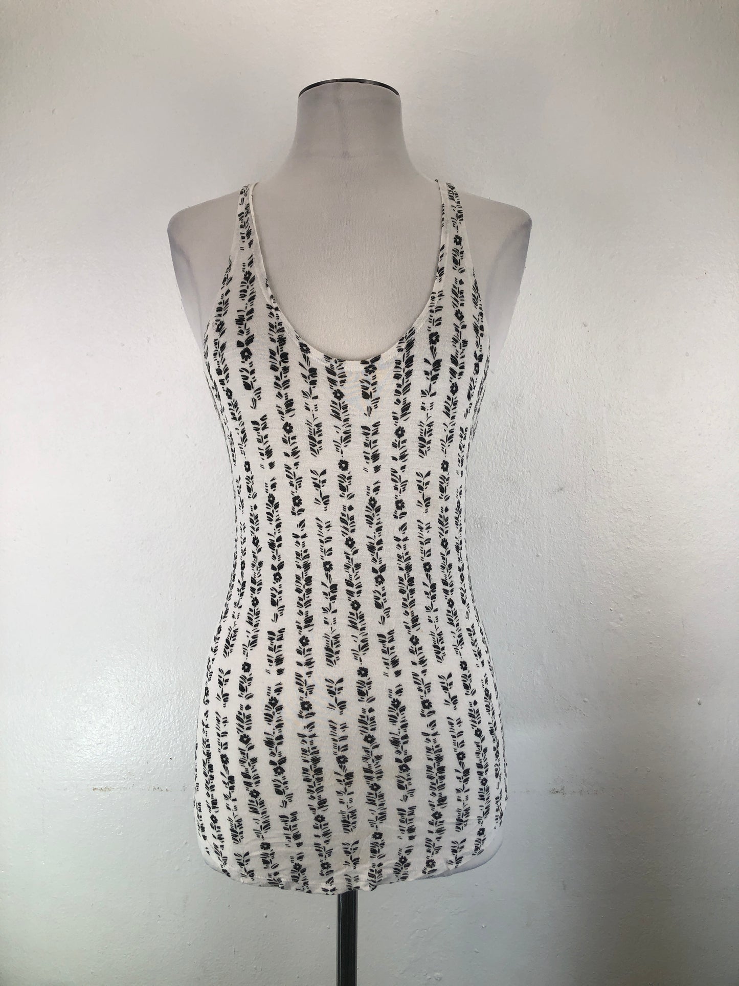Blusa Blanco Floral Mudd