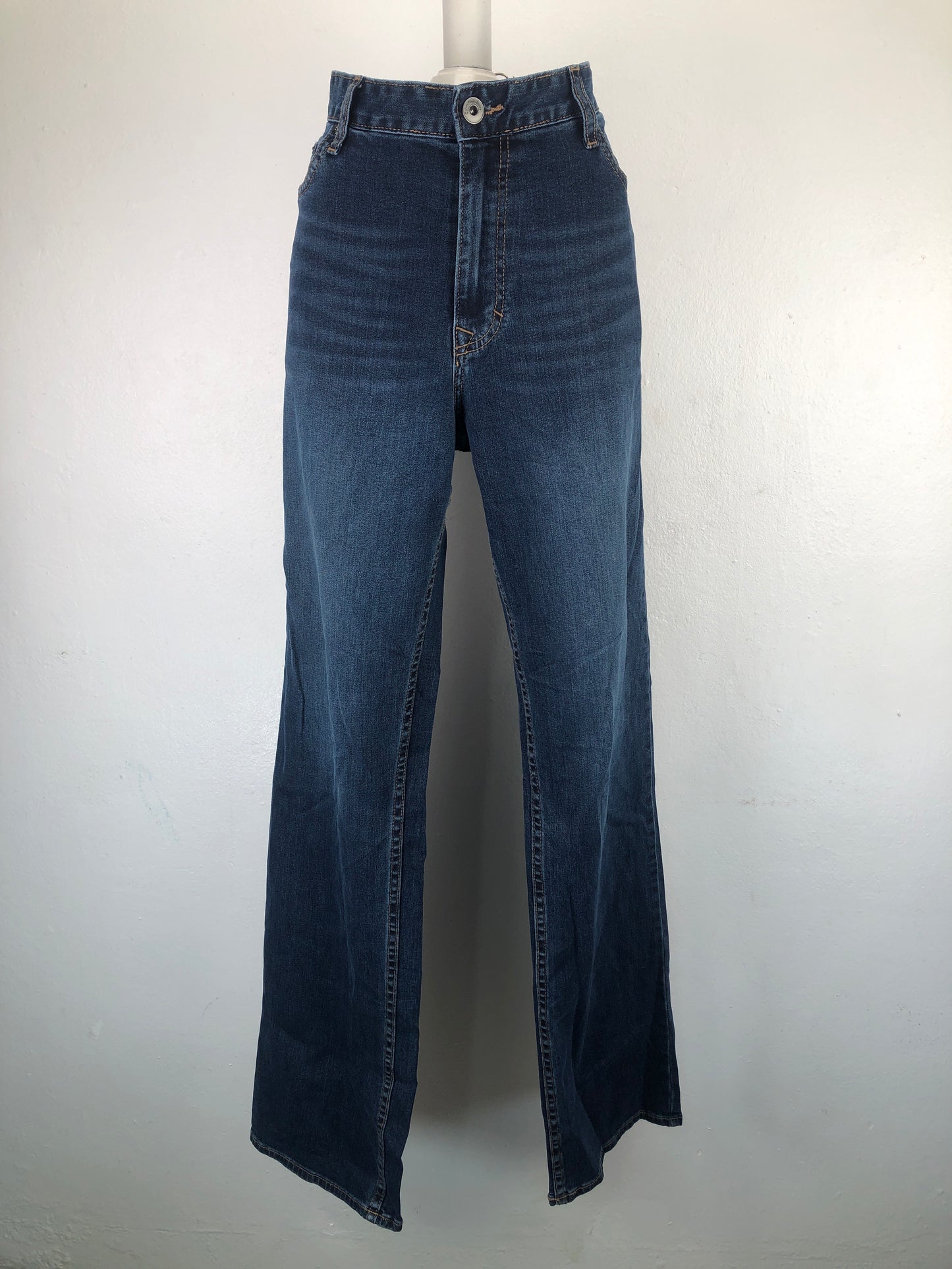 Pantalon Azul Mom Jeans Calvin Klein
