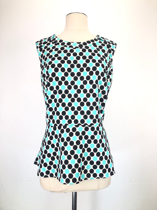 Blusa negro De Lunares Worthigton