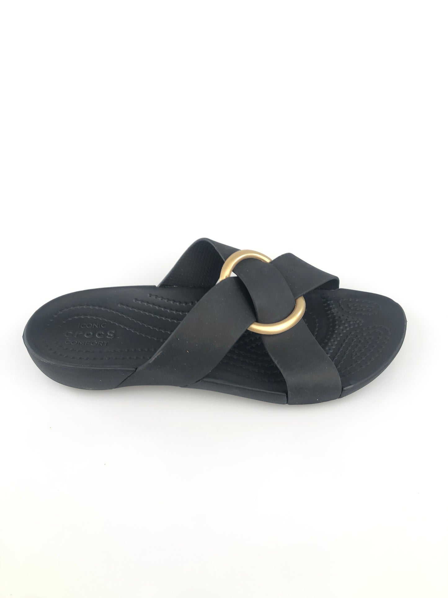 Sandalia Negro Crocs