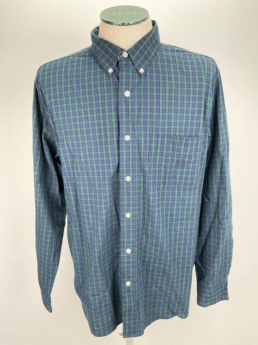 Camisa Azul marino de Cuadro Chaps