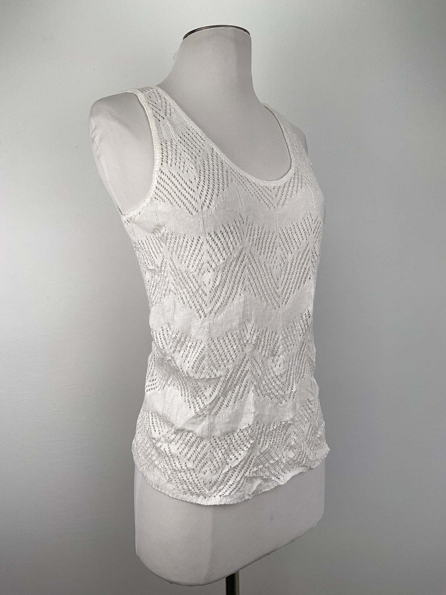 Blusa Playero Blanco Variangis