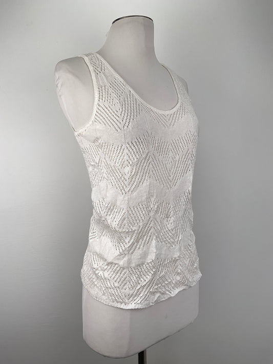 Blusa Playero Blanco Variangis