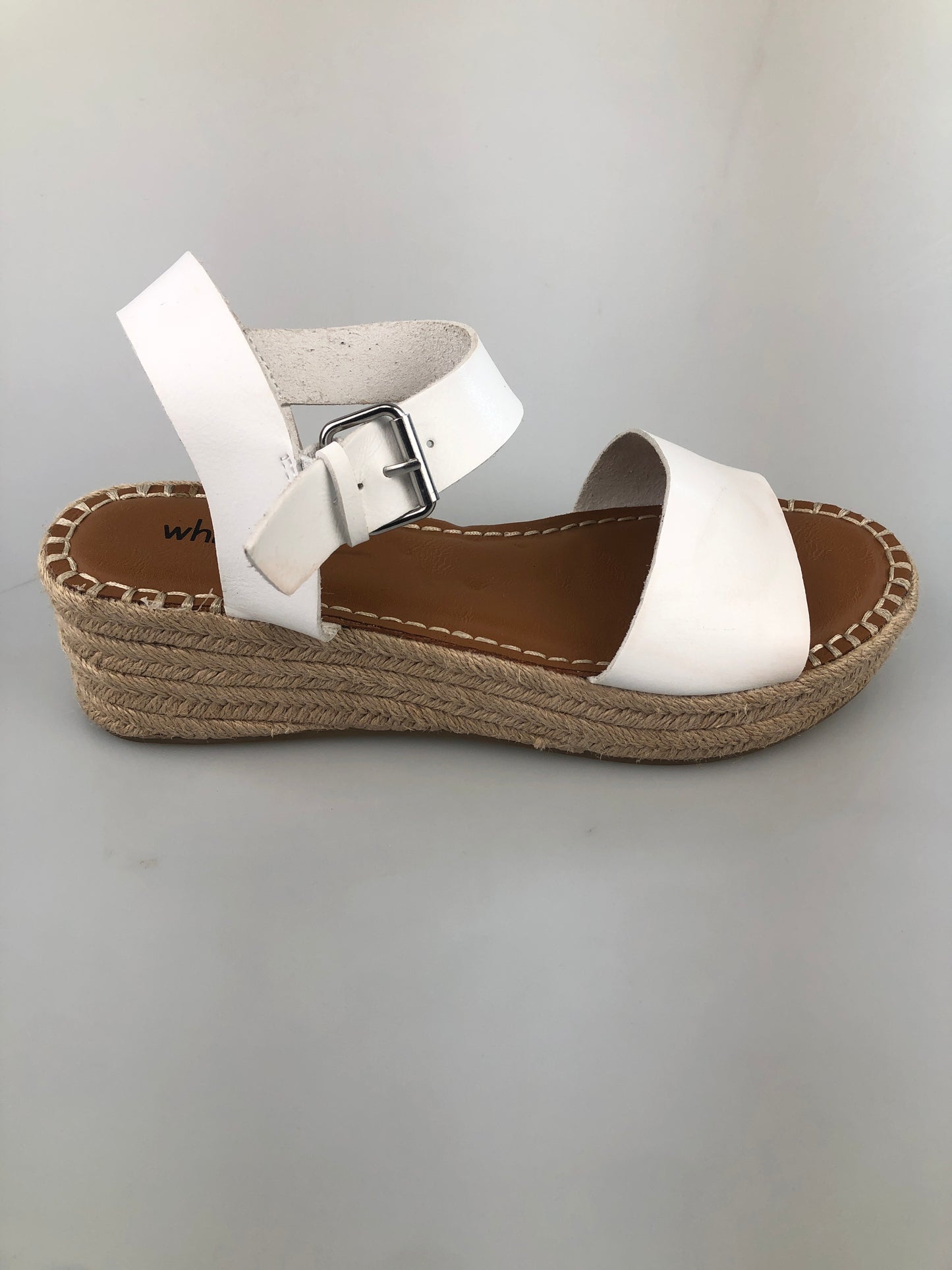 Zapatilla Blanco de Plataforma  Whitemt