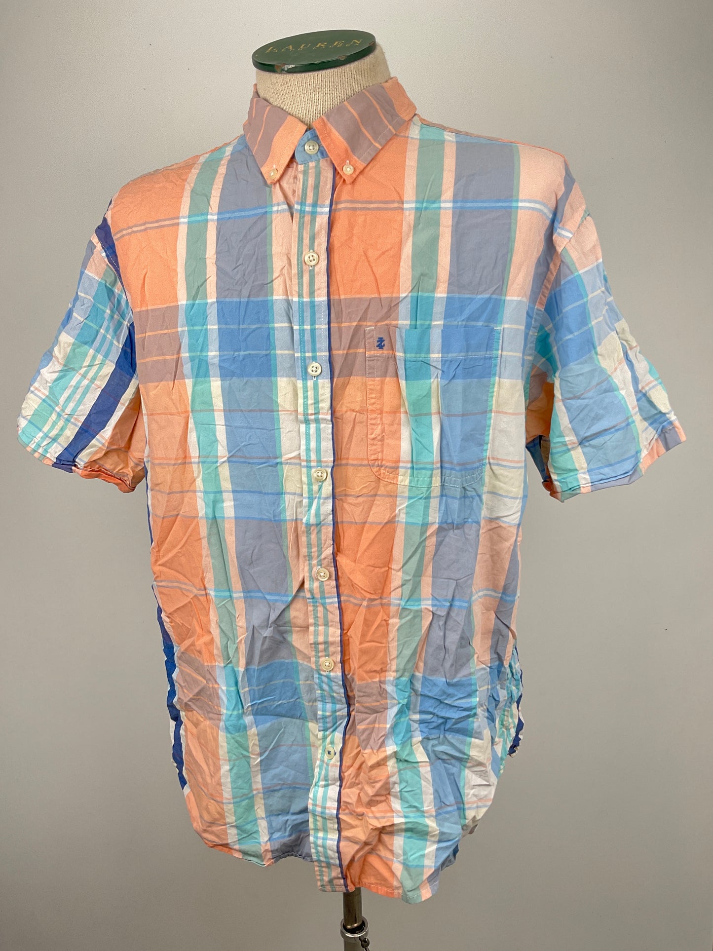 Camisa Multicolor de Cuadro Izod