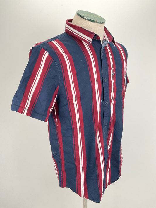 Camisa Azul marino de Rayas Hollister