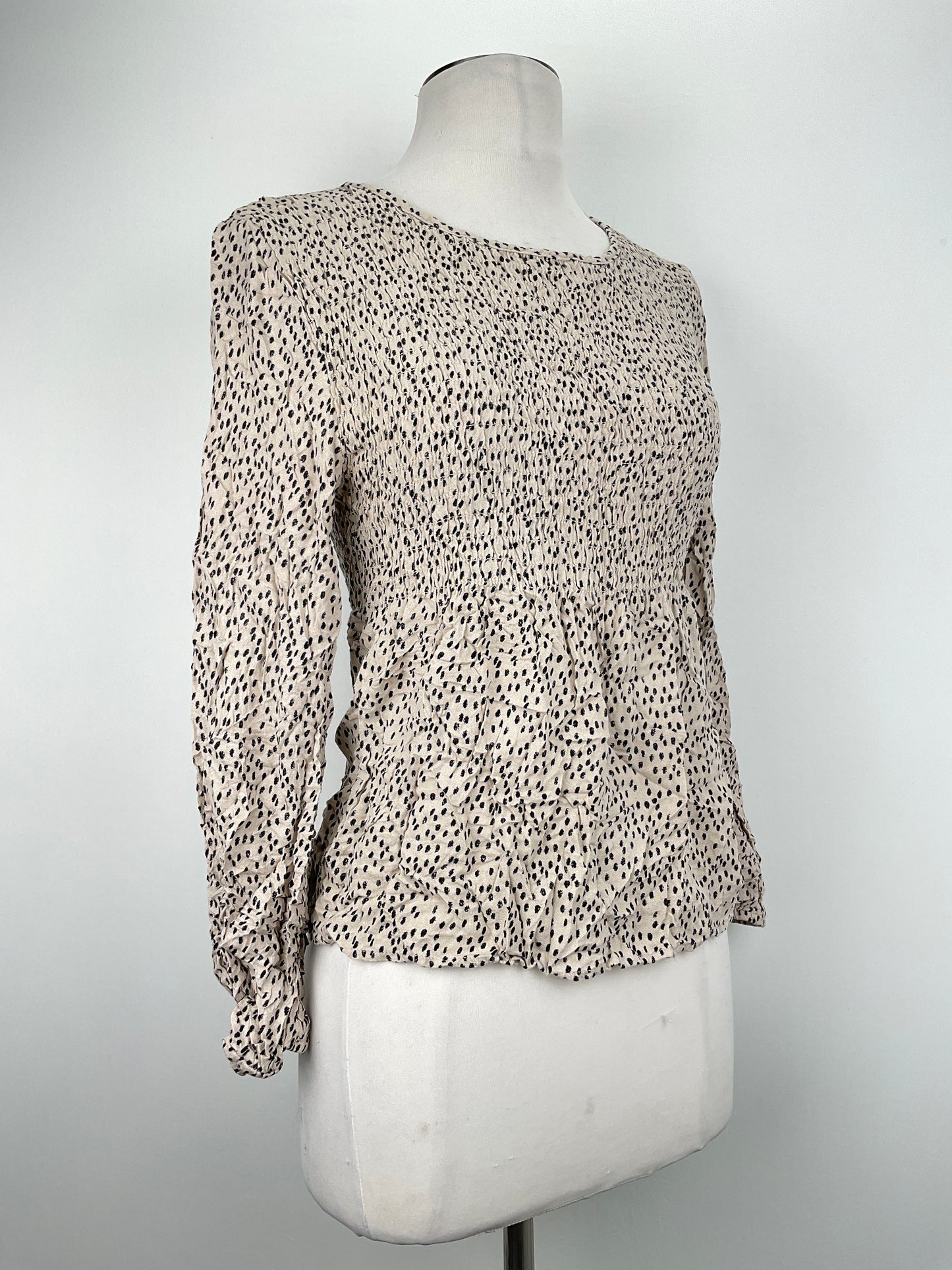 Blusa Crema de Lunares Romantics