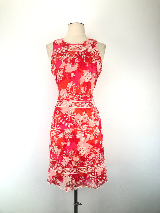 Vestido Multicolor de Floral Calvin Klein