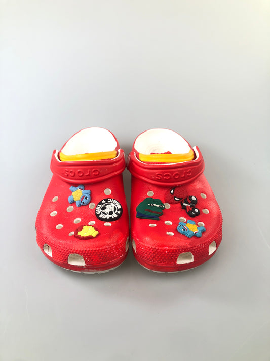 Sandalia Rojo Crocs