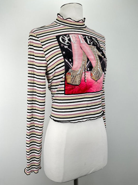 Blusa Multicolor de Rayas Love J