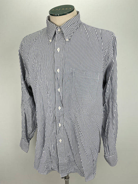 Camisa Gris de Rayas Kirkland