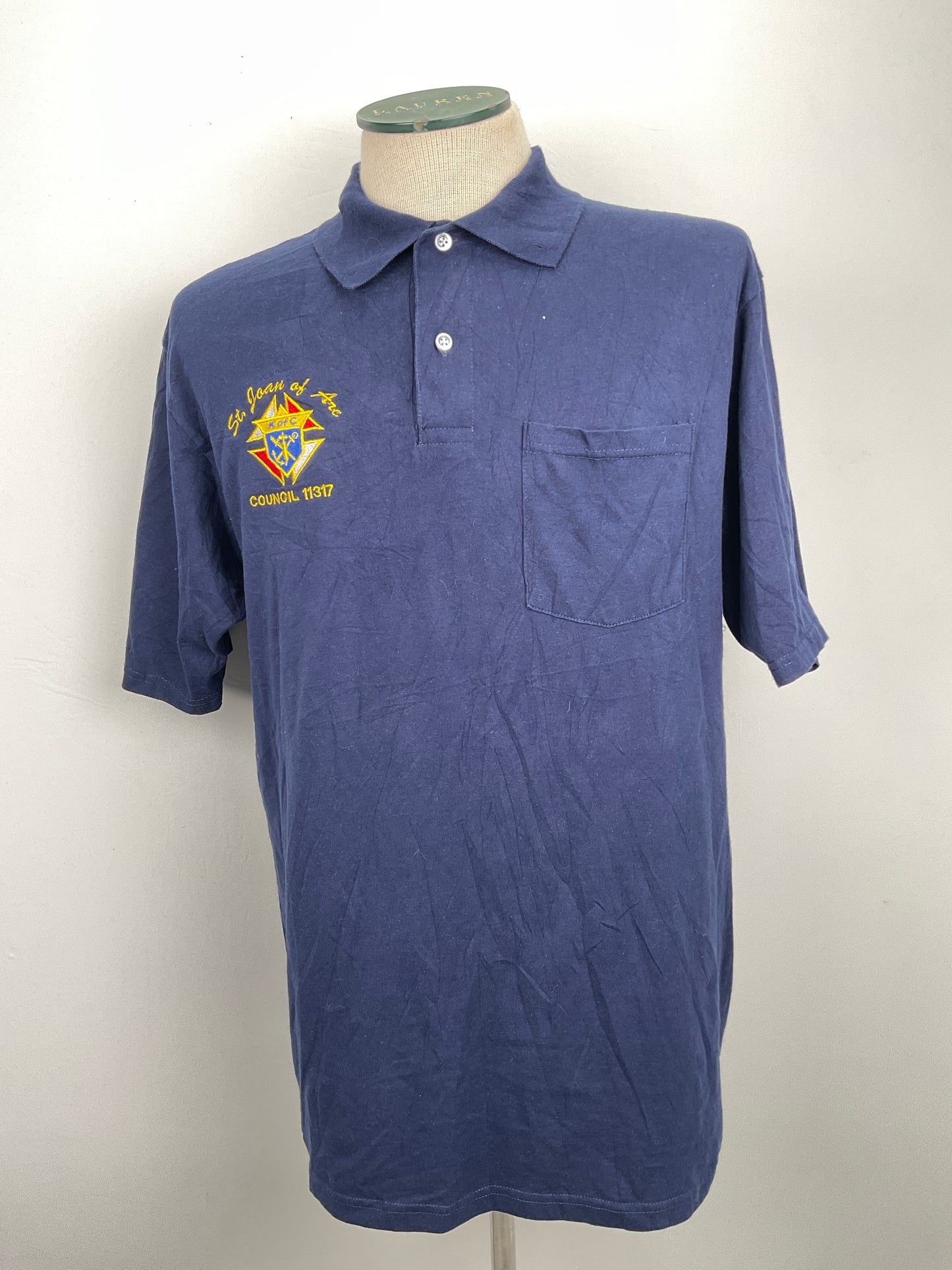Camiseta Azul Marino Jerzees