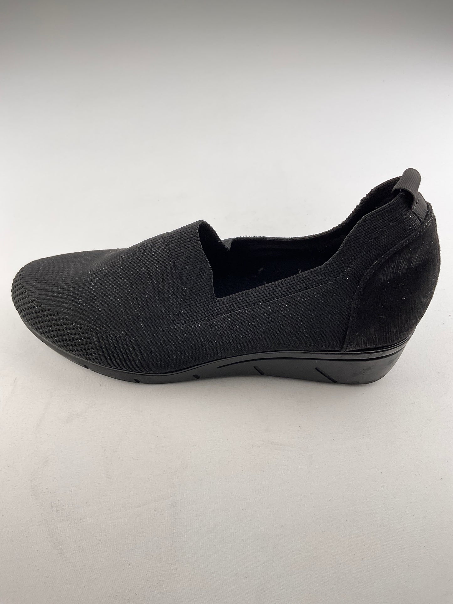 Zapatos Negro Plataforma Stretch