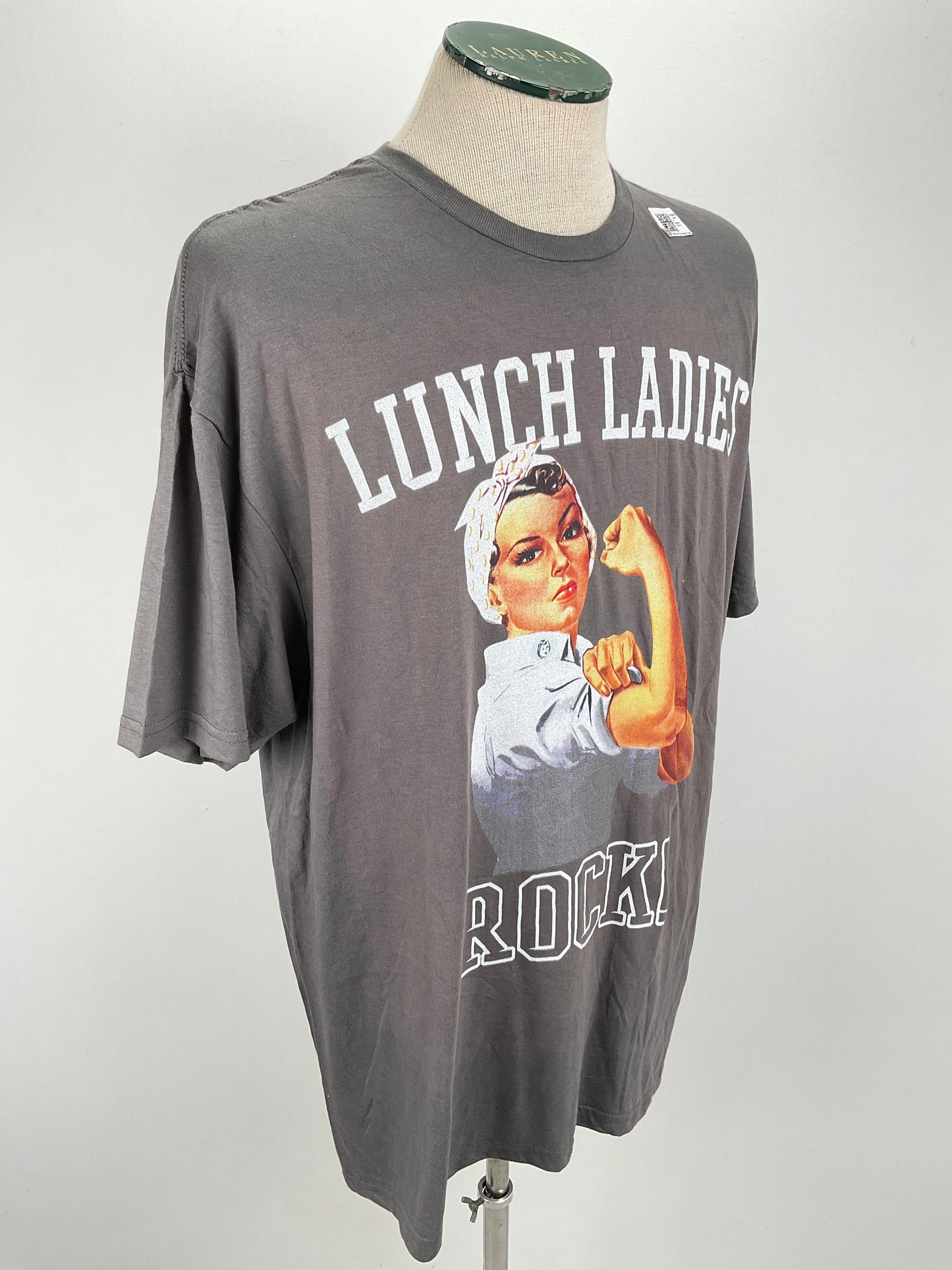 Camiseta  Gris Gildan