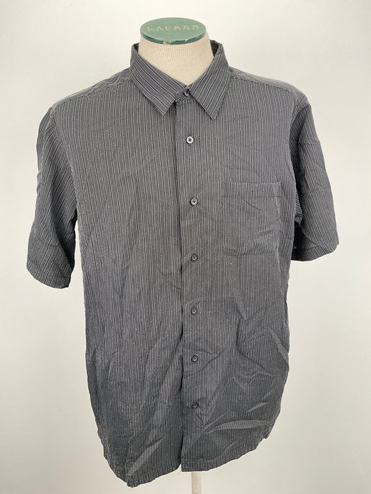 Camisa Negro de Rayas George