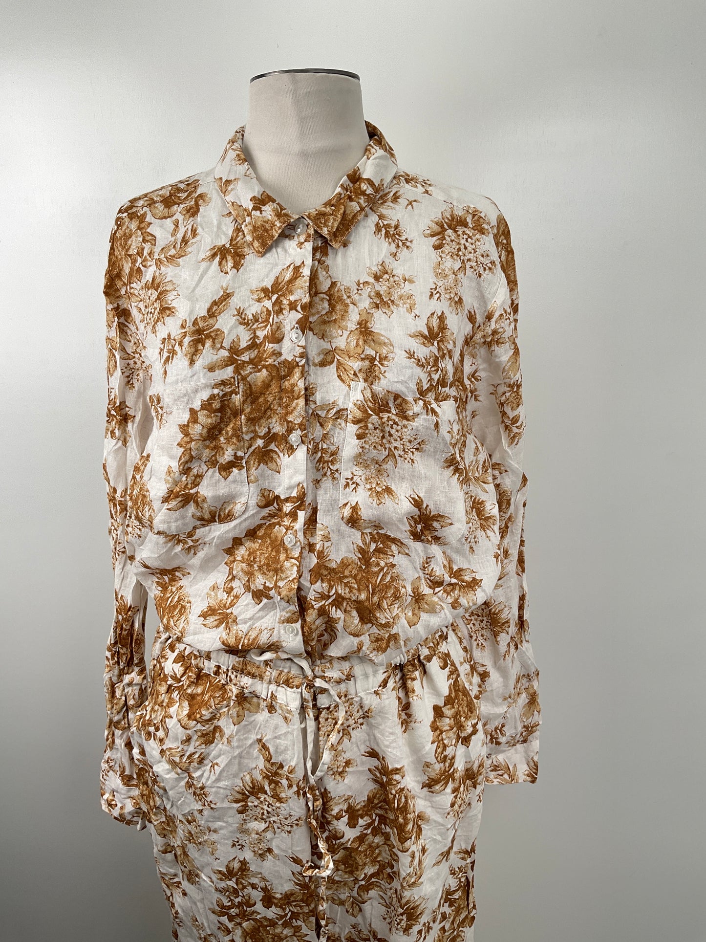 Conjunto Crema Floral Charter Club
