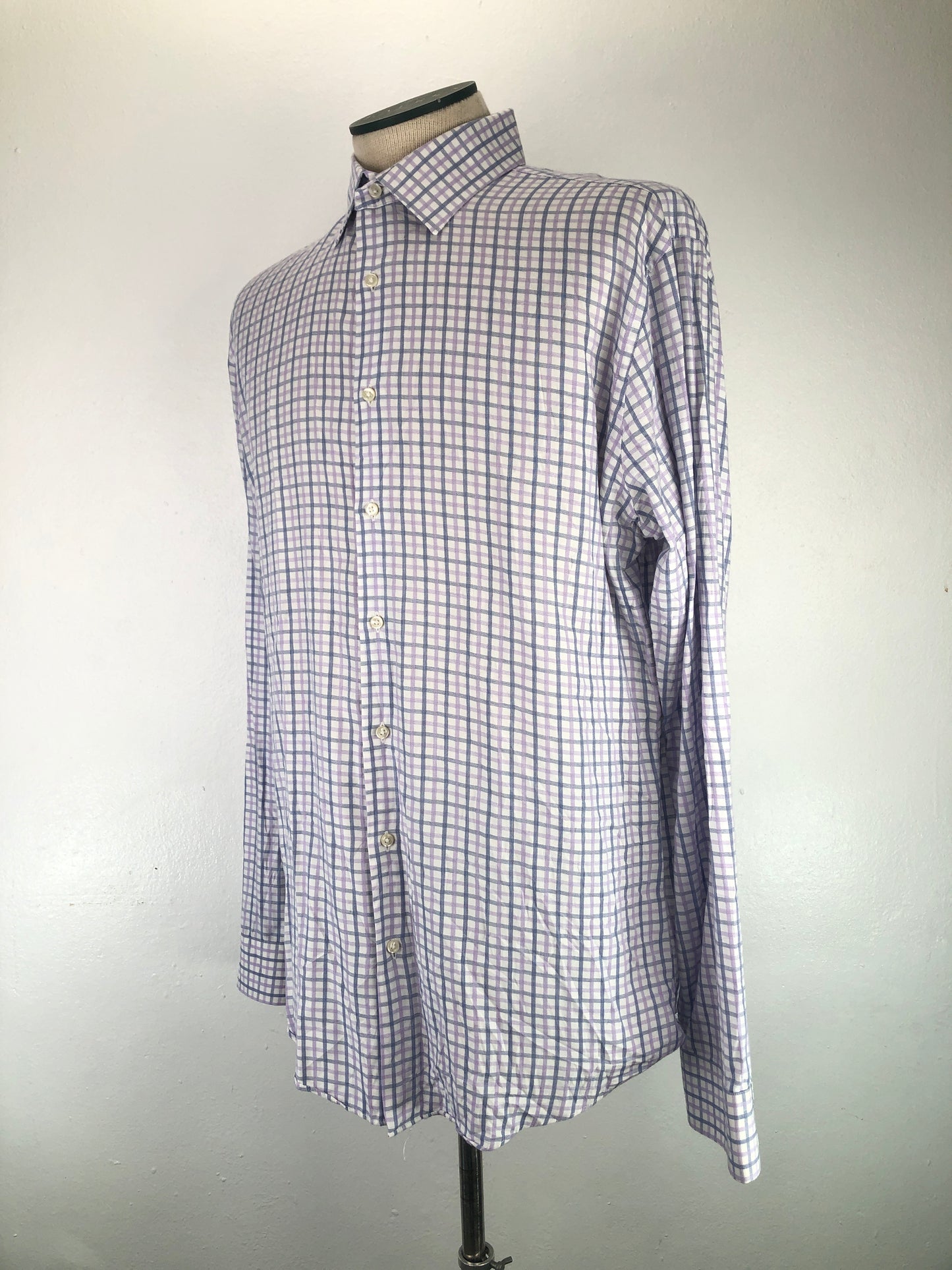 Camisa Morado Cuado Rack