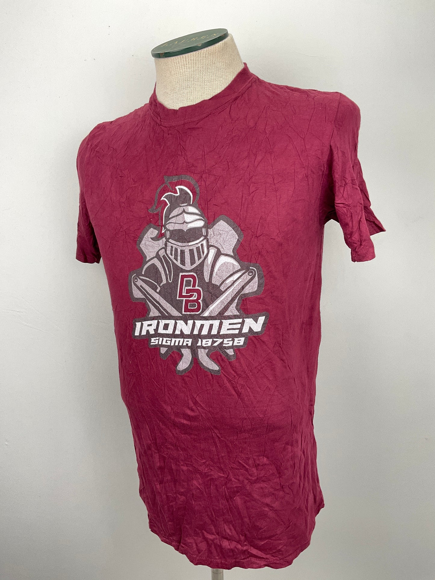 Camiseta Rojo vino Gildan