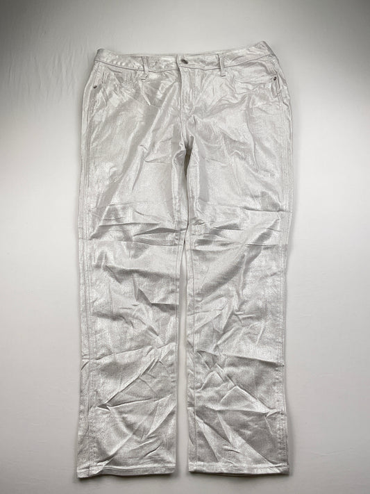 Pantalon Blanco de Brillo Old Navy