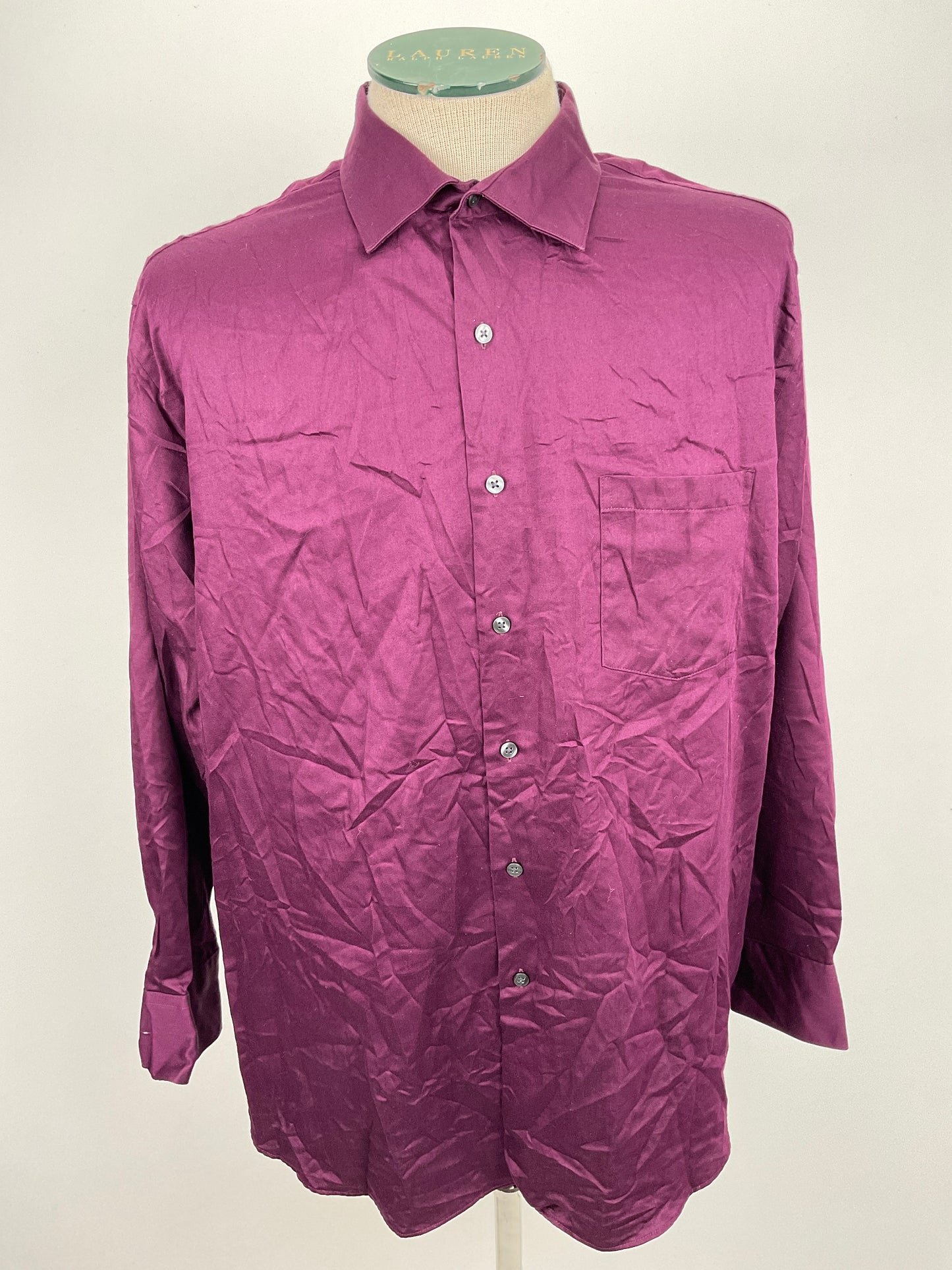 Camisa Rojo vino Geoffrey Beene