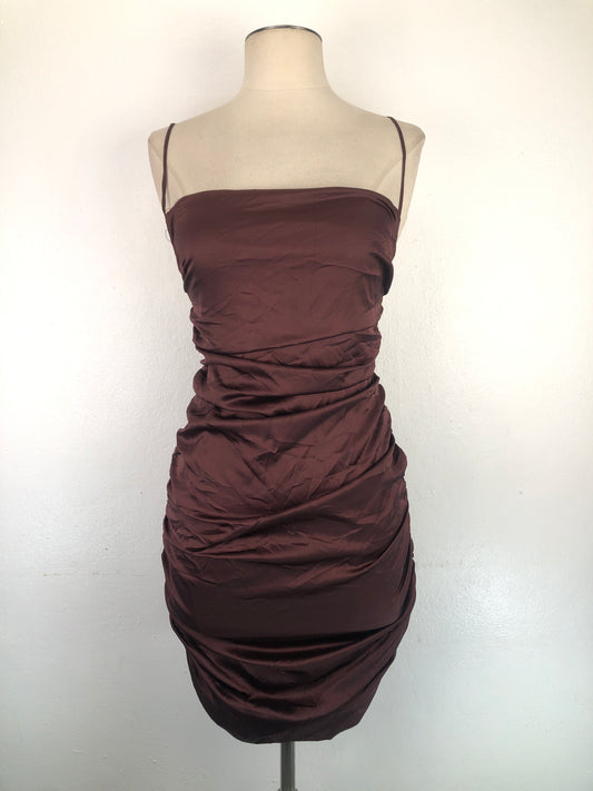 Vestido Marron Windsor