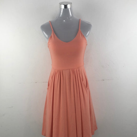 Vestido Naranja Cynthia Rowley