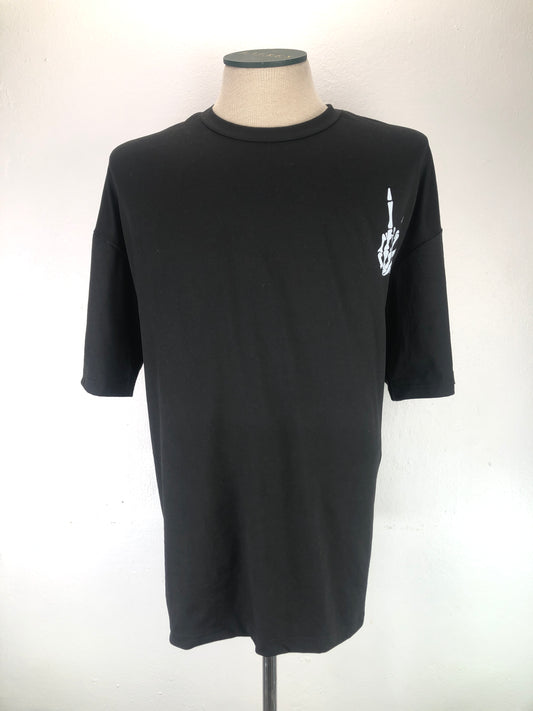 Camiseta Negro Shein