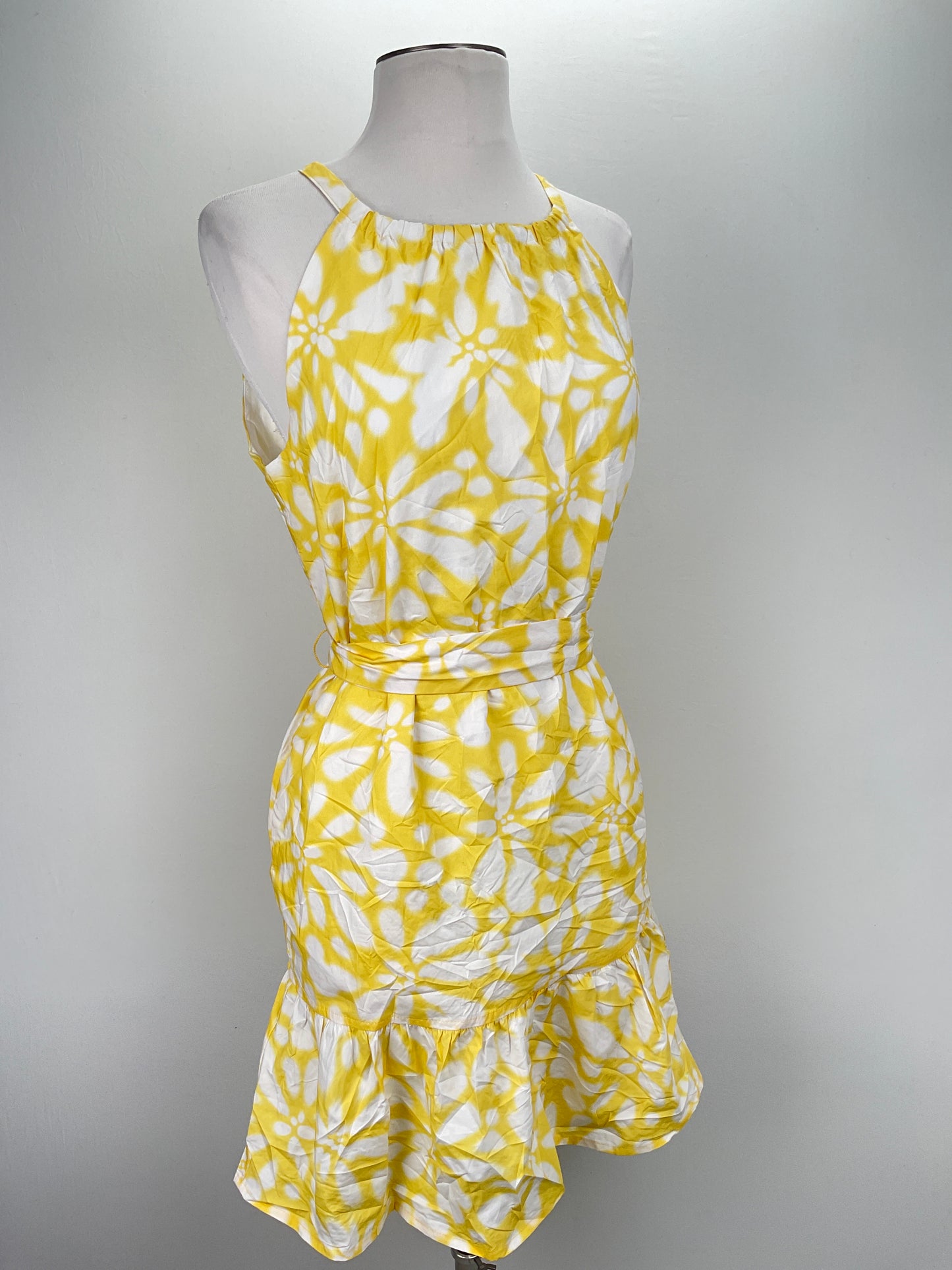 Vestido Amarillo Banana Republic