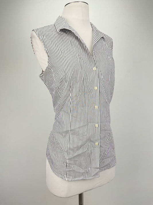 Camisa Blanco de Rayas Jones New York