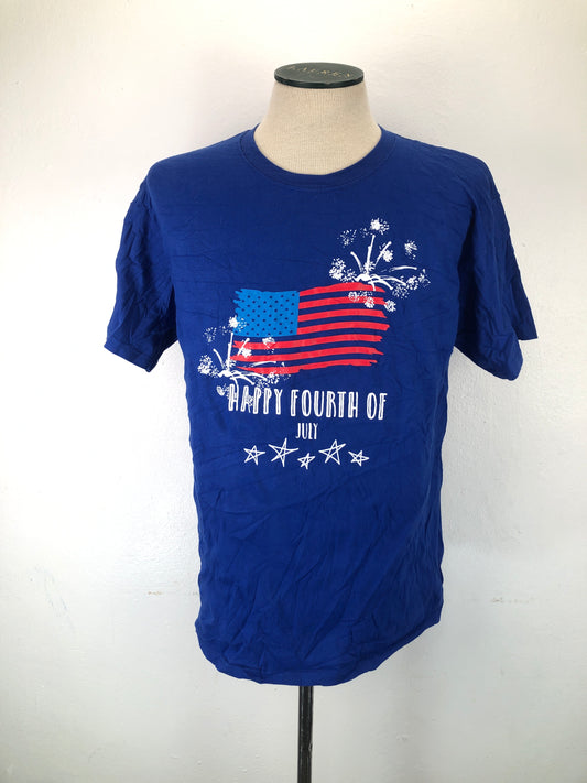 Camiseta Azul Hanes