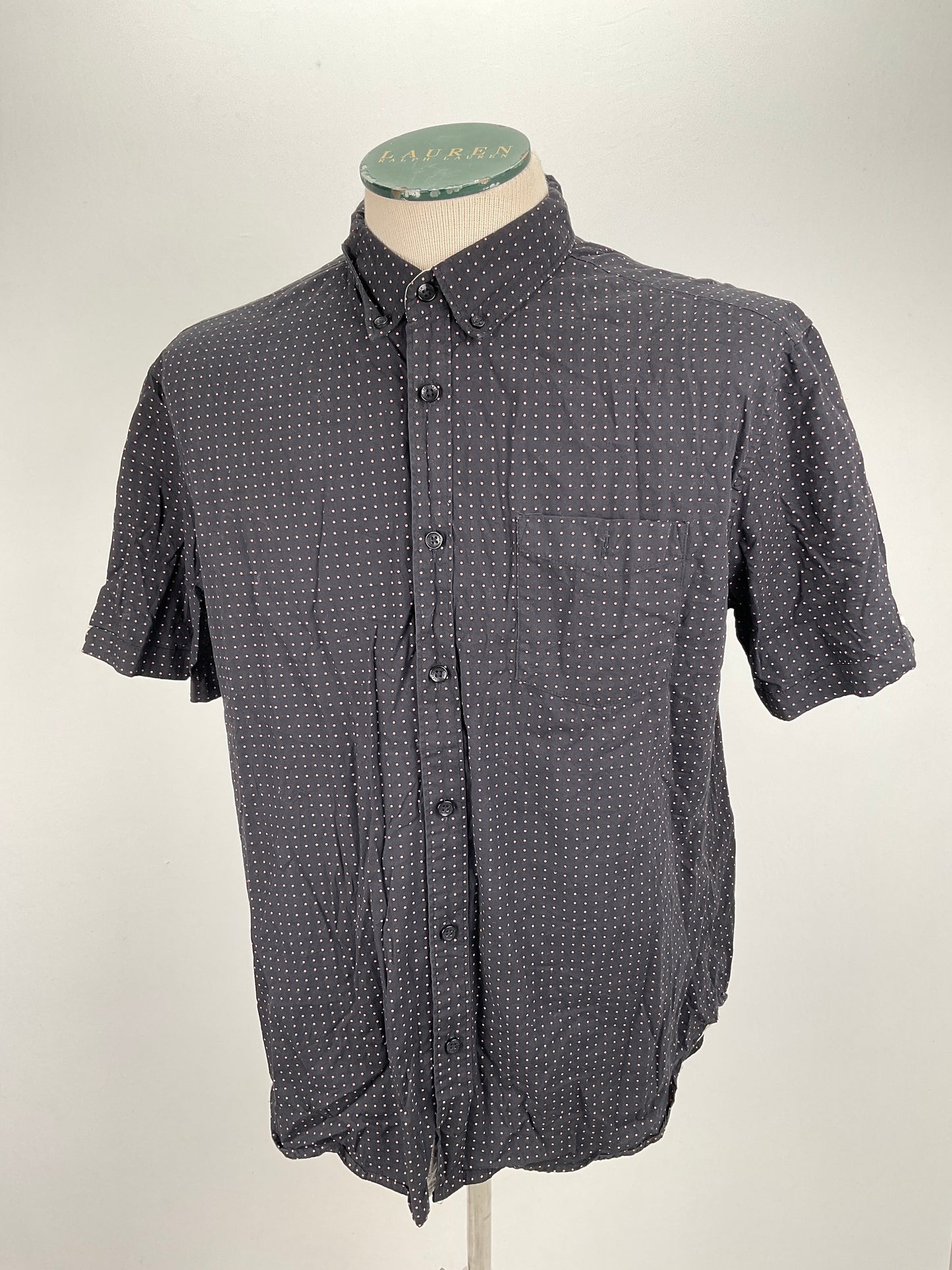 Camisa Negro de Lunares Level Ten