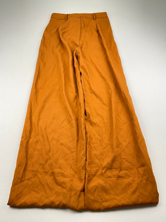 Pantalon Palazzo Mostaza Pretylittlething