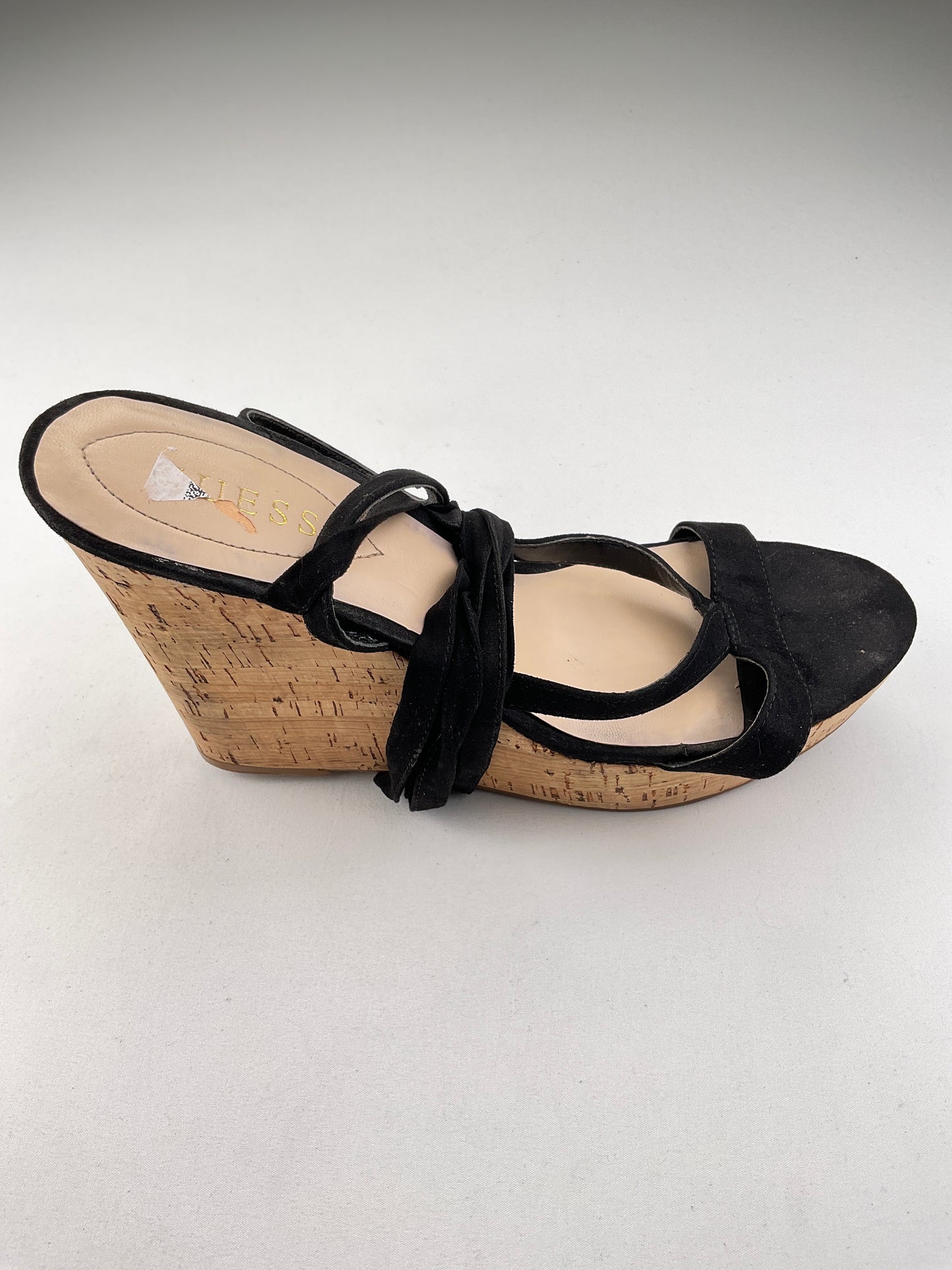 Zapatilla Negro Plataforma Guess