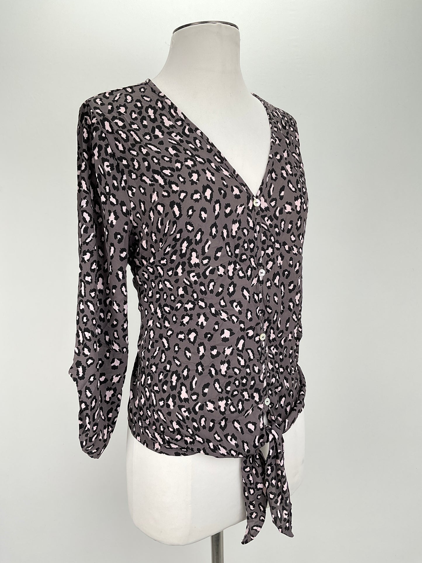 Blusa Gris de Lunares West ke
