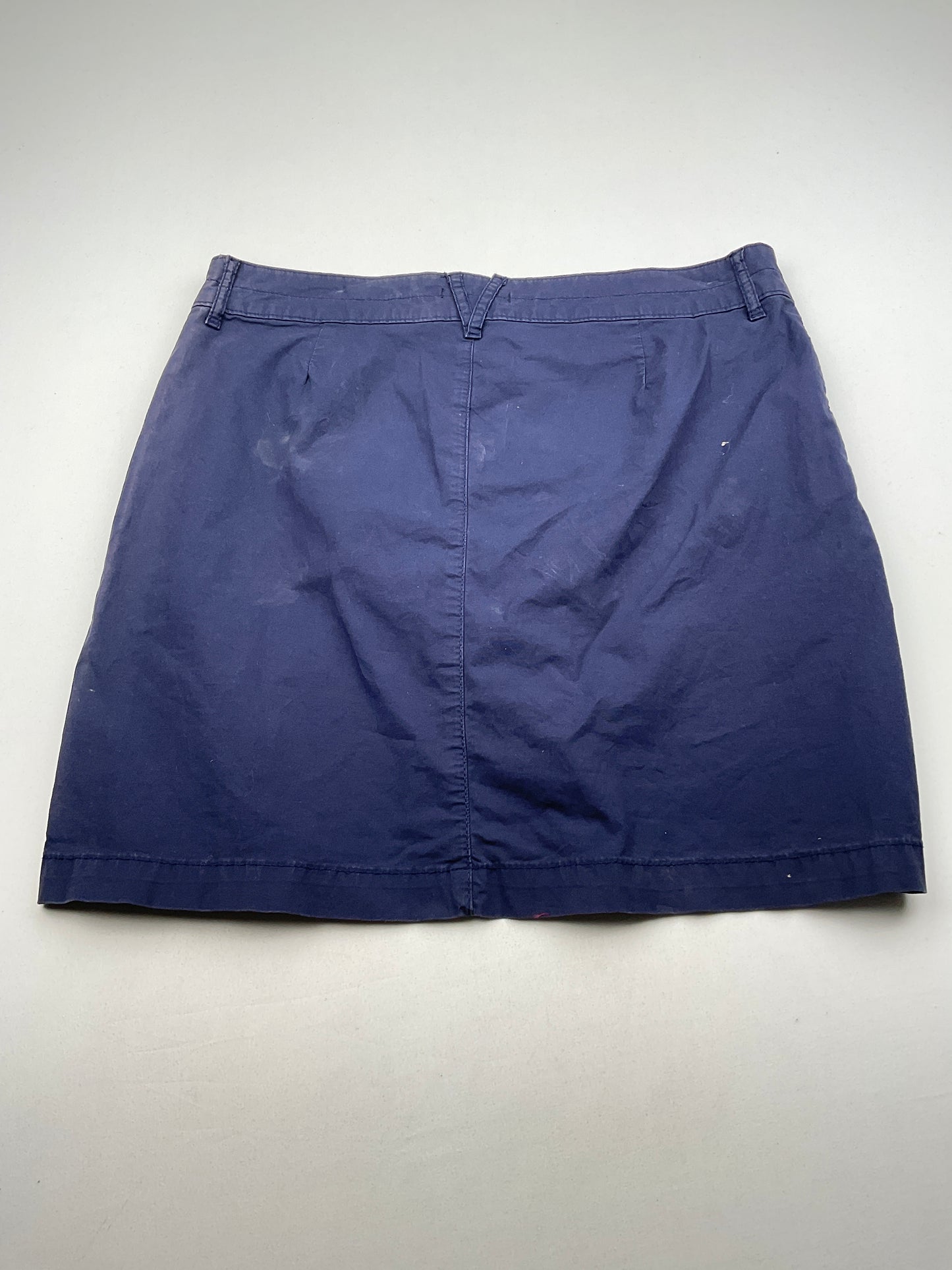 Falda Azul Marino Lee