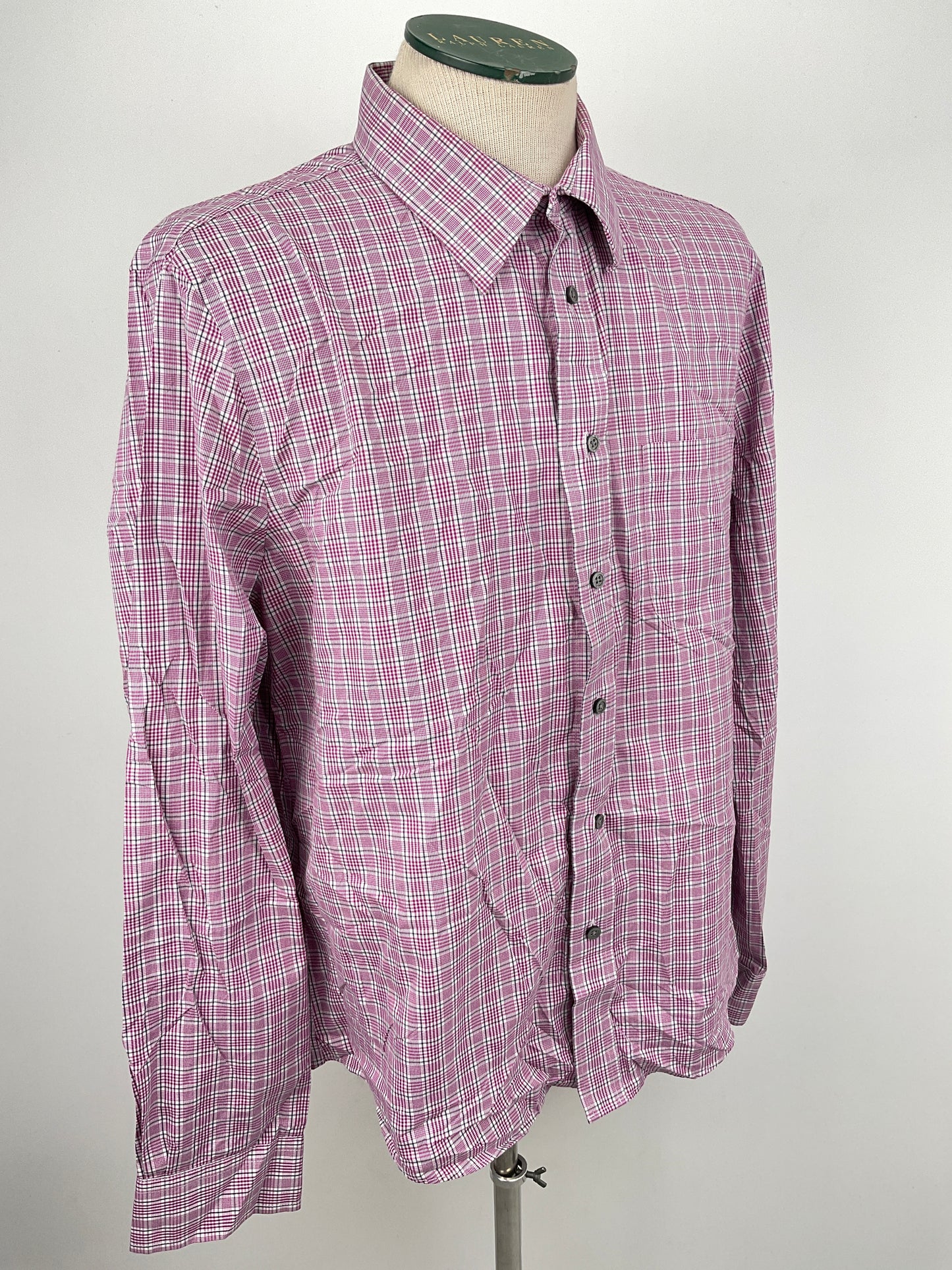 Camisa Rojo vino de Cuadro Jos.A. Bank