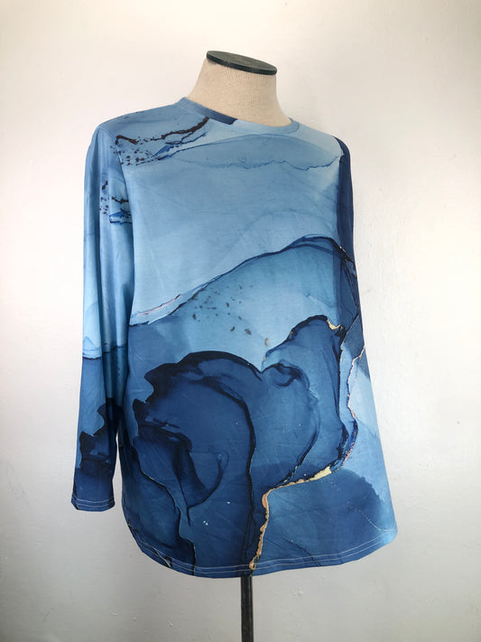Camiseta Azul  claro Variangis