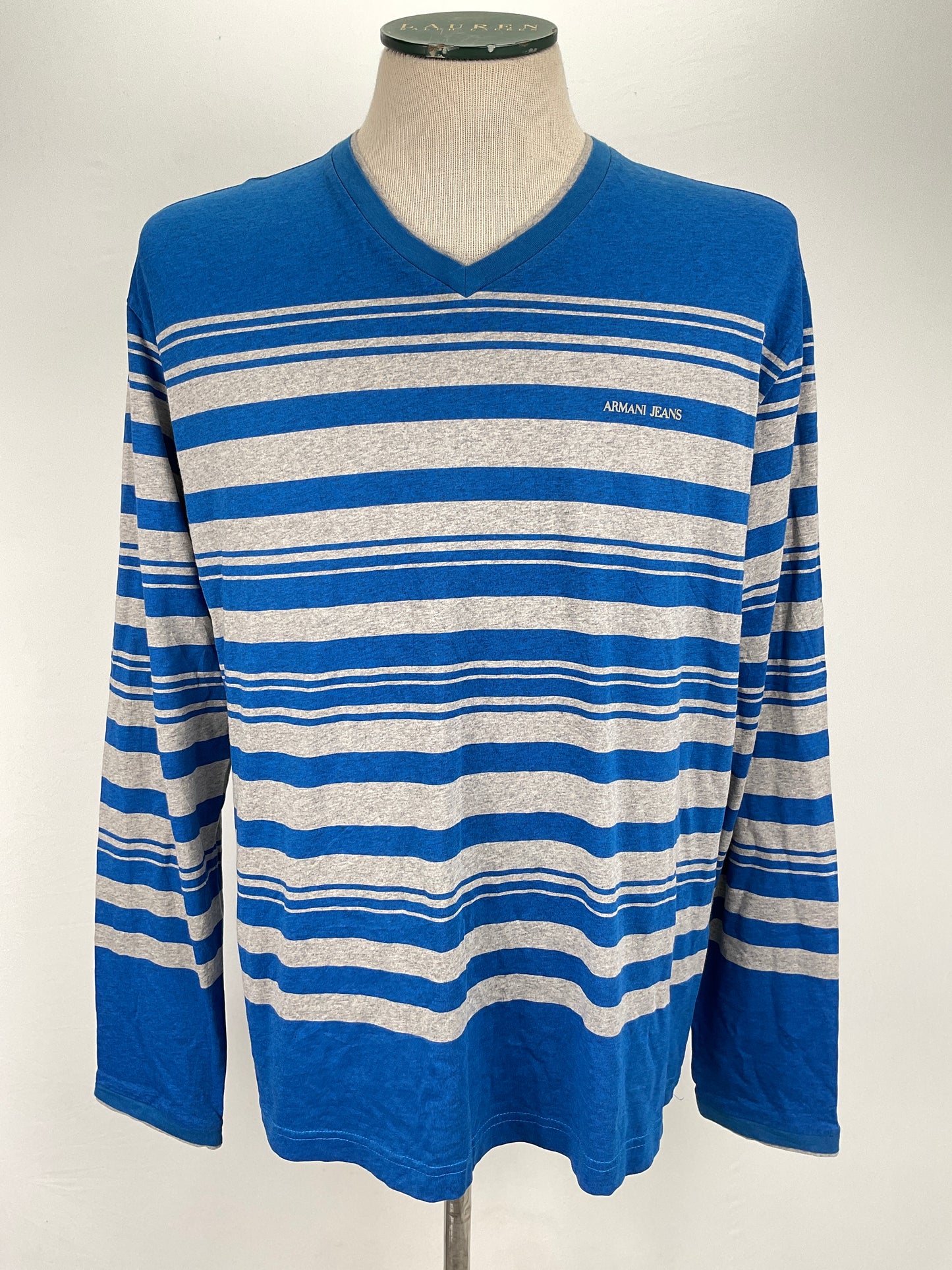 Camiseta Azul de Rayas Arman Jeans