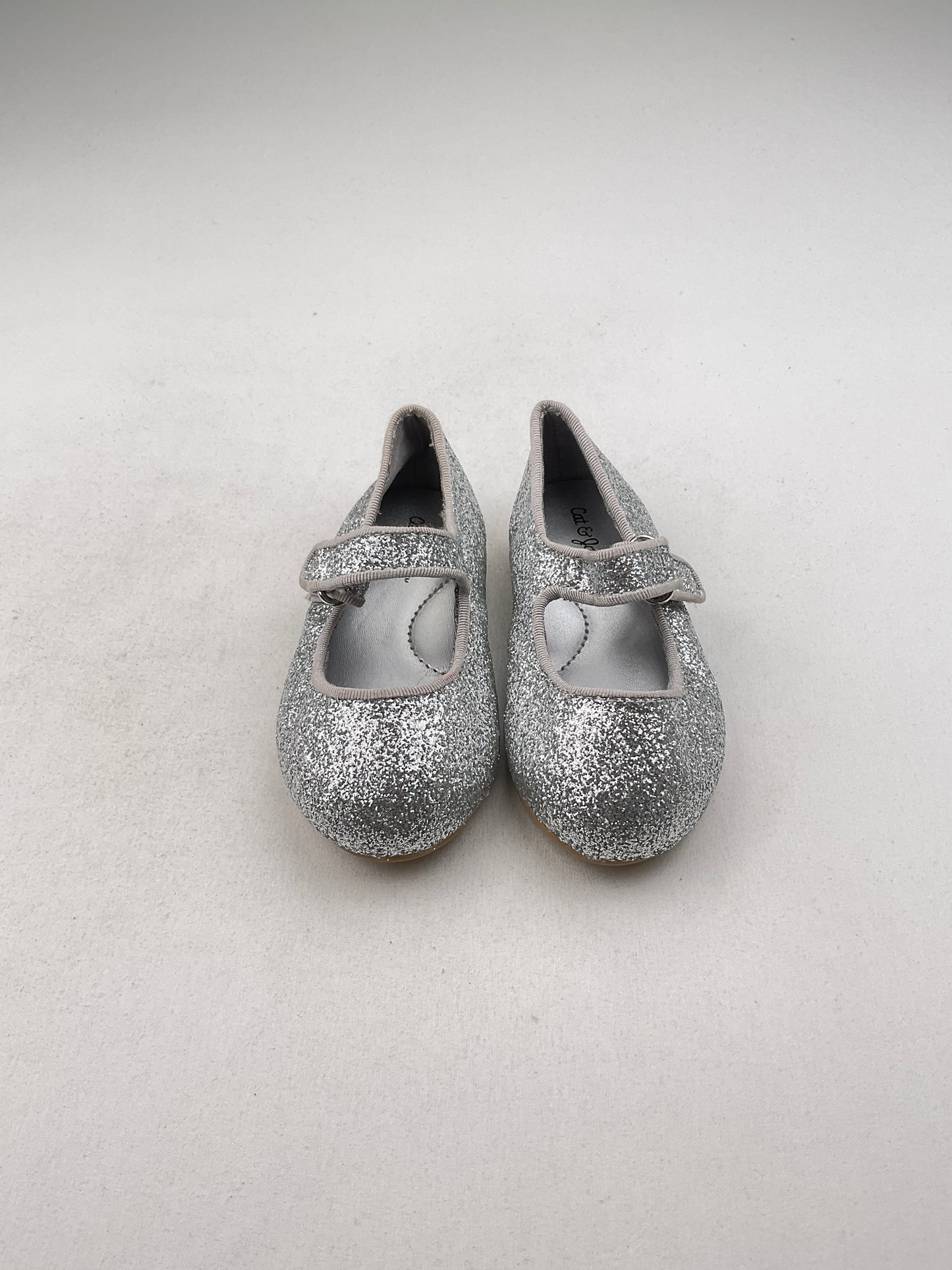 Zapatos Plateado Cat Back