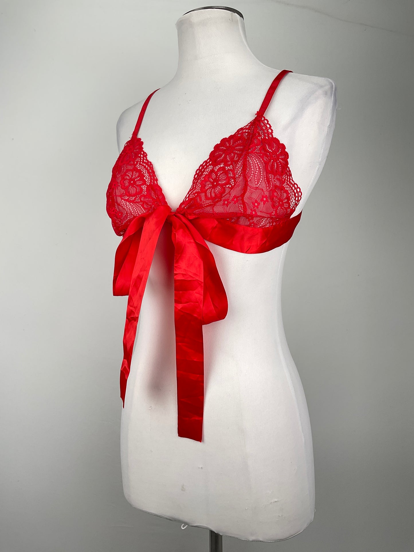 Blusita Rojo Floral Nasty Gal