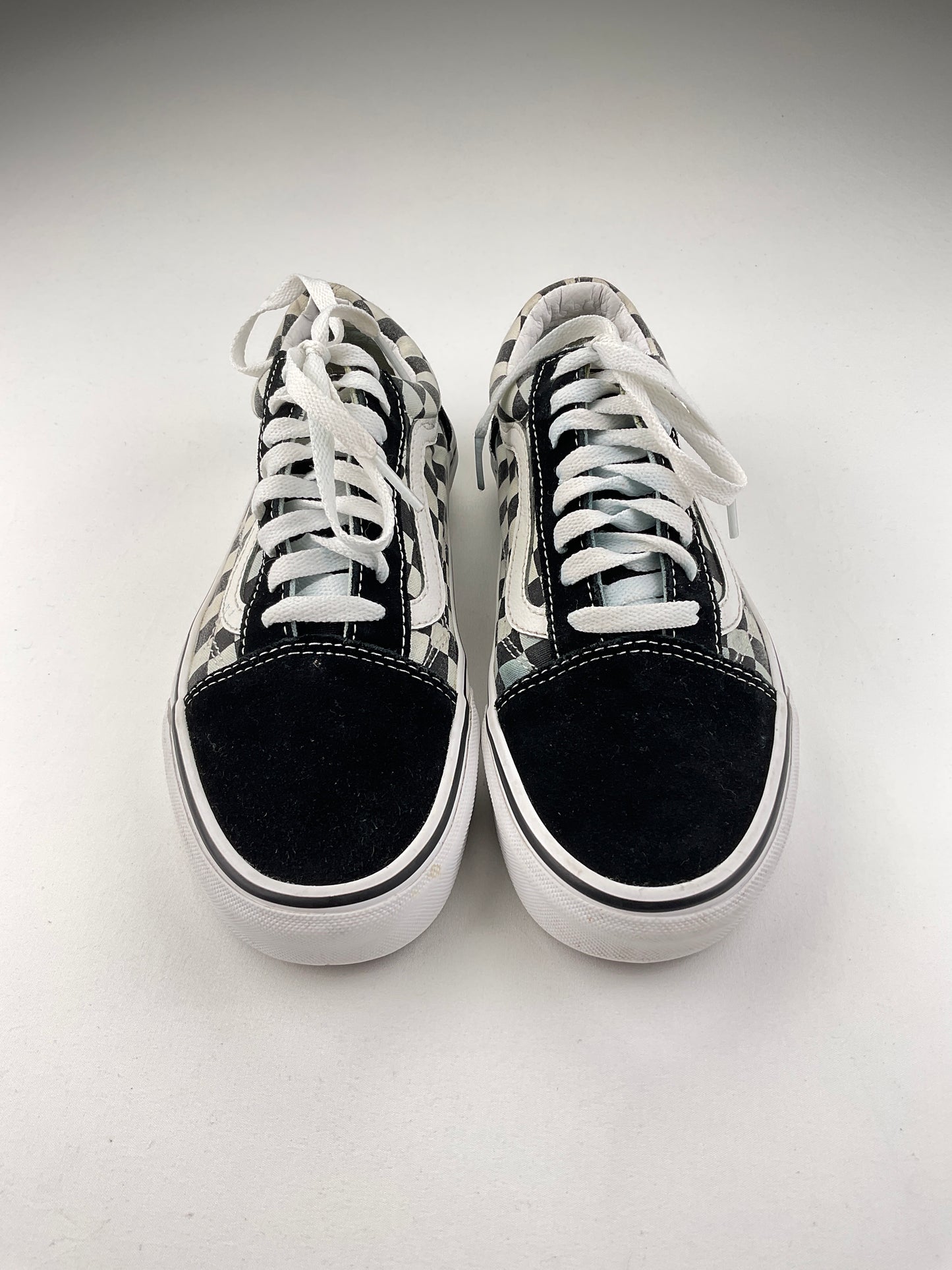 Tenis Negro de Cuadro Vans