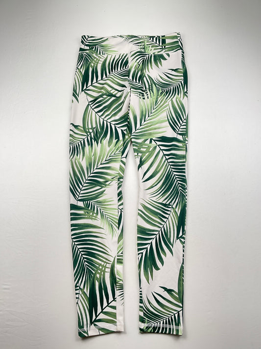 Licra Verde Floral Deportivo Forever21