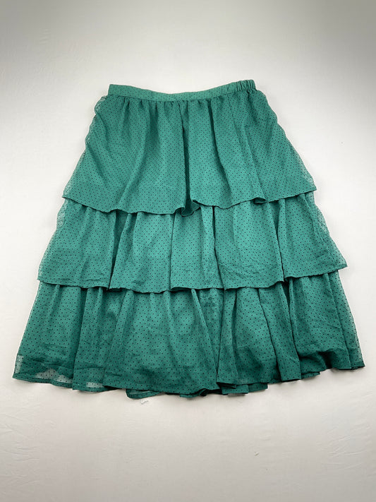 Falda Verde de Lunares J. Crew