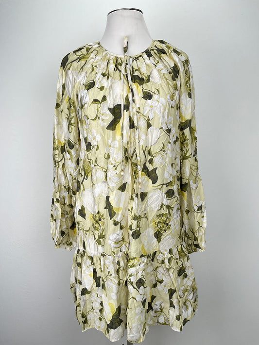 Vestido Verde Floral Variangis